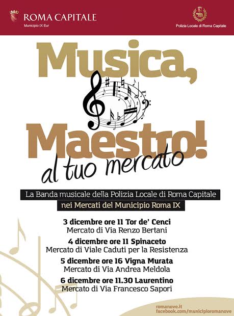 Musica e Maestro al tuo mercato